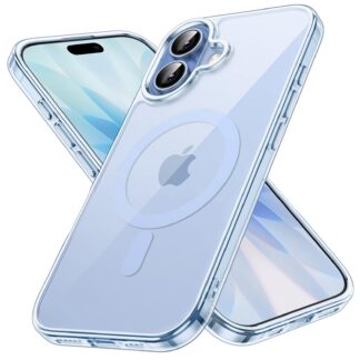 iPhone 17 telefonikaaned, MagSafe ühilduv, sinine (16cm)