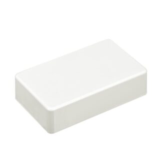 Plastikust harukarp, valge (100x60x25mm)
