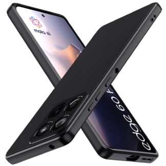 Motorola Moto Edge 60 / Fusion telefonikaaned, matistatud must