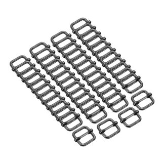 Reguleeritavad metallist pandlad, hall (50tk, 2cm)