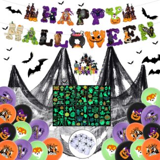 Halloweeni dekoratsioonide komplekt, pealuud ja veri