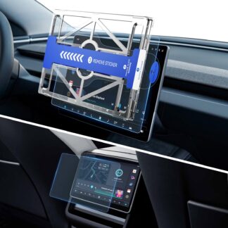 Ekraanikaitse Tesla Model Y, karastatud klaasist (2tk, 39cm ja 20.5cm)
