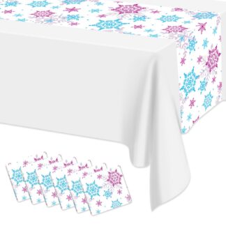 Pikat kitsad laudlinad lumehelvestega (6tk, 35x275cm)