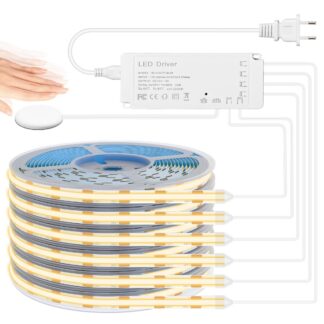 COB LED valgusriba, hämardatav, soe valgus (6-realine, 1m)