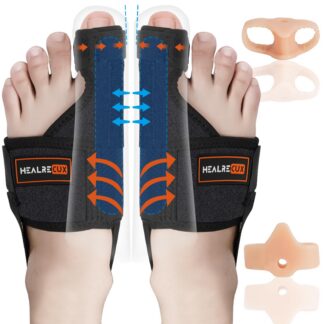 Hallux Valguse korrigeeriv lahas ja varvaste eraldajad (2+2tk)