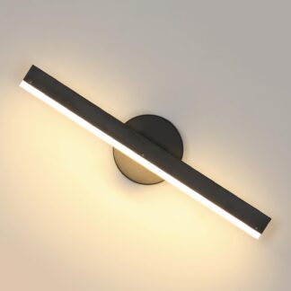 Moodne LED seinavalgusti, pööratav, soe valgus (12W)