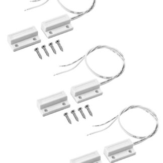 Juhtmega magnetiline ukse- ja aknaandur (3tk)