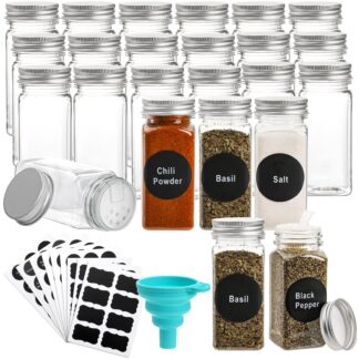 Kandilised maitseainepurgid koos siltidega (24tk, 120ml)