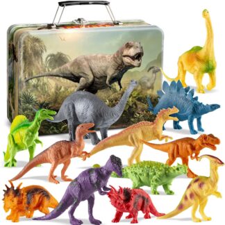 Dinosauruste figuuride komplekt (12tk, dinosauruse pikkused keskmiselt 23cm)