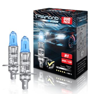 Halogeenpirnid autole H1 (2tk, 12V, 55W)
