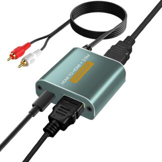 HDMI helieraldaja 4K (HDMI, 3.5mm AUX)