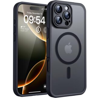 iPhone 16 Pro telefonikaaned, magnetilised, must