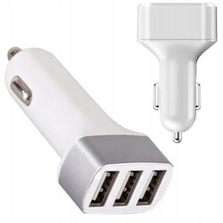 Autolaadija sigaretisüütajasse, 3 USB pesa