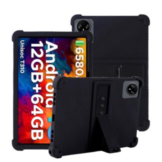 Tahvelarvuti silikoonist ümbris DOOGEE Tab A9 / A9 Pro, must