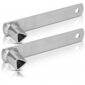 Kolmnurk-võtmete komplekt, tsingitud (2tk, 19mm)