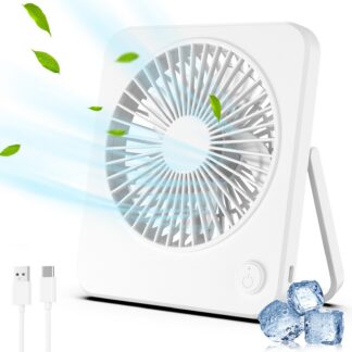 USB lauaventilaator, valge (3 kiirust)