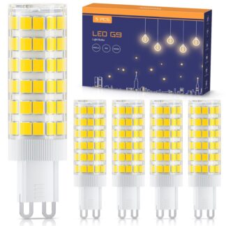 LED pirnid G9, külm valgus (8W) 5 tk