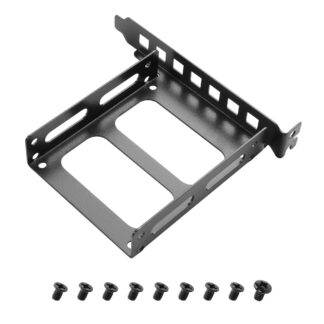 SSD kõvaketta kinnitusraam, must (12cm)