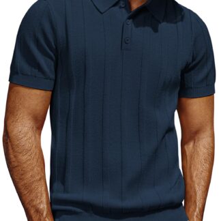 Meeste lühikeste varrukatega polosärk, tumesinine (S)