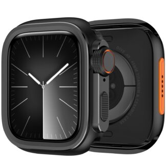 Apple Watch kaitsekorpus, metallist, must (45mm)