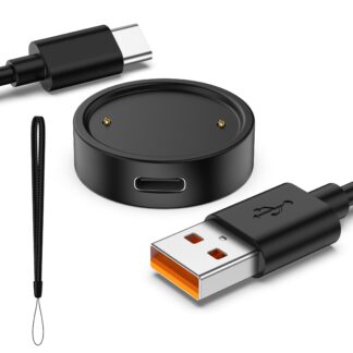 Amazfit nutikella USB laadimisjuhe, must (100cm)