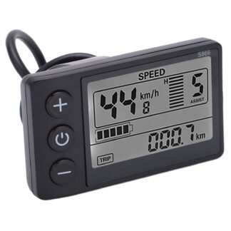 Elektrijalgratta LCD ekraan ja spidomeeter (24/36/48V)