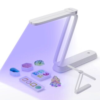 Kokkupandav UV-lamp vaigule, laetav, valge