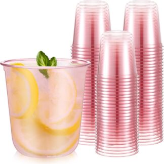 Korduvkasutatavad plastiktopsid (50tk, 360ml, 9x9cm)