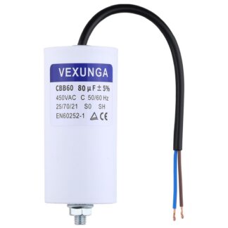 Mootori käivituskondensaator (80uF, 450V, 55x120mm)