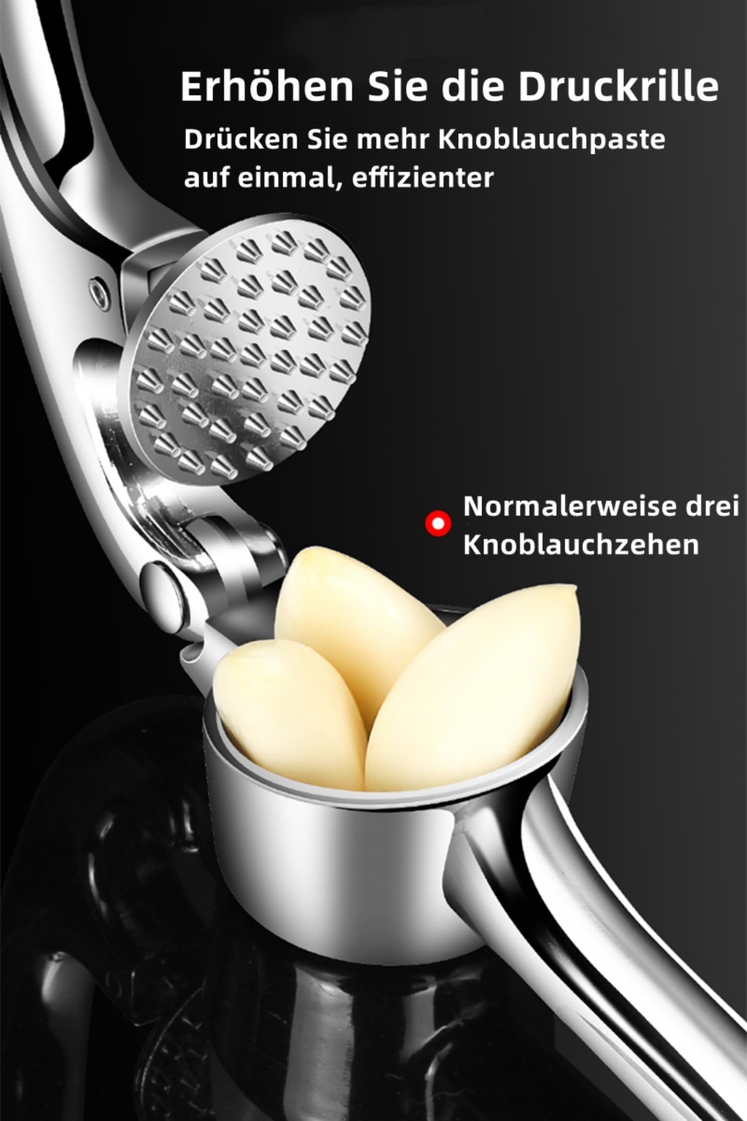 Ergonoomiline küüslaugupress - Pilt 3