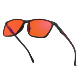 Sinise valguse filtriga prillid, mustad (96%)