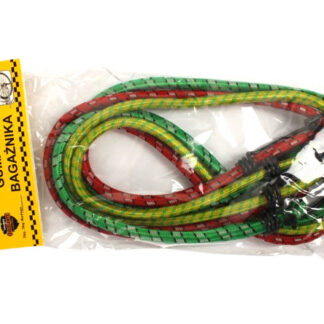 Konksuga koormakinnituskummid, 3 tk, 90 cm