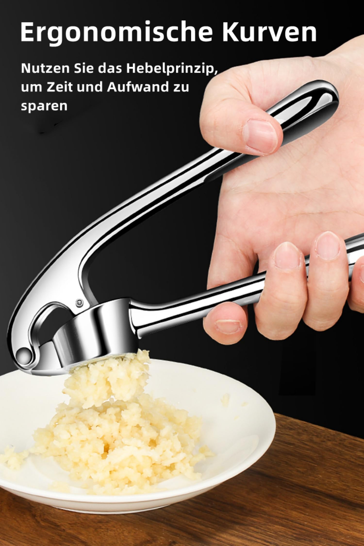 Ergonoomiline küüslaugupress - Pilt 2