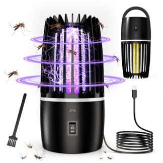 Elektriline sääsetapja lamp, USB-ga laetav (4000mAh)