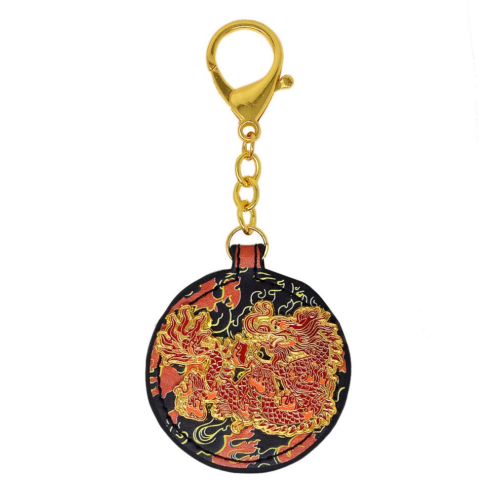Draakoniga võtmehoidja-amulett