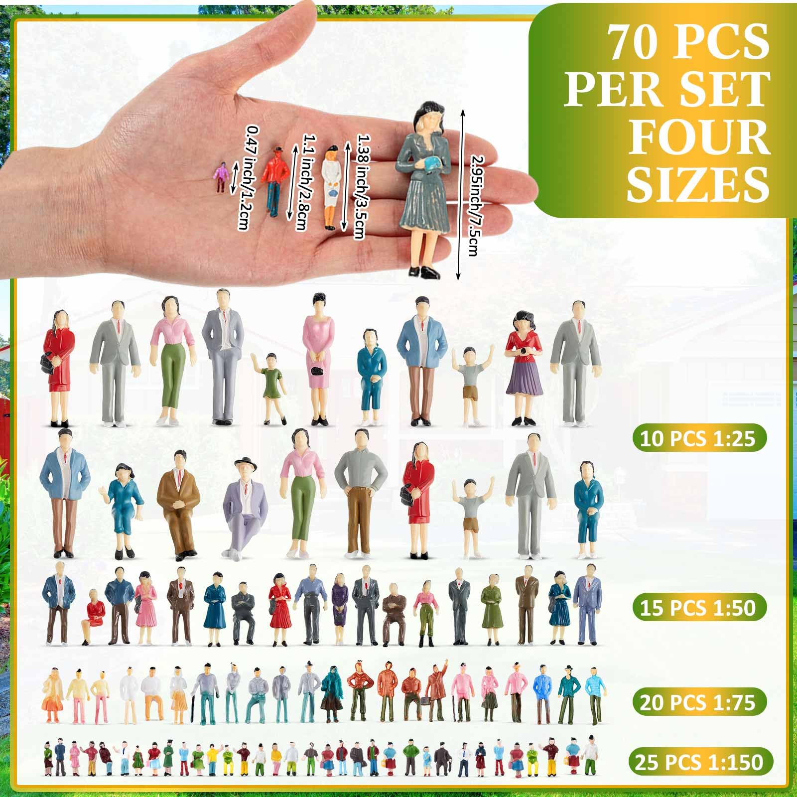 Miniatuursed inimfiguurid (70tk) - Pilt 2
