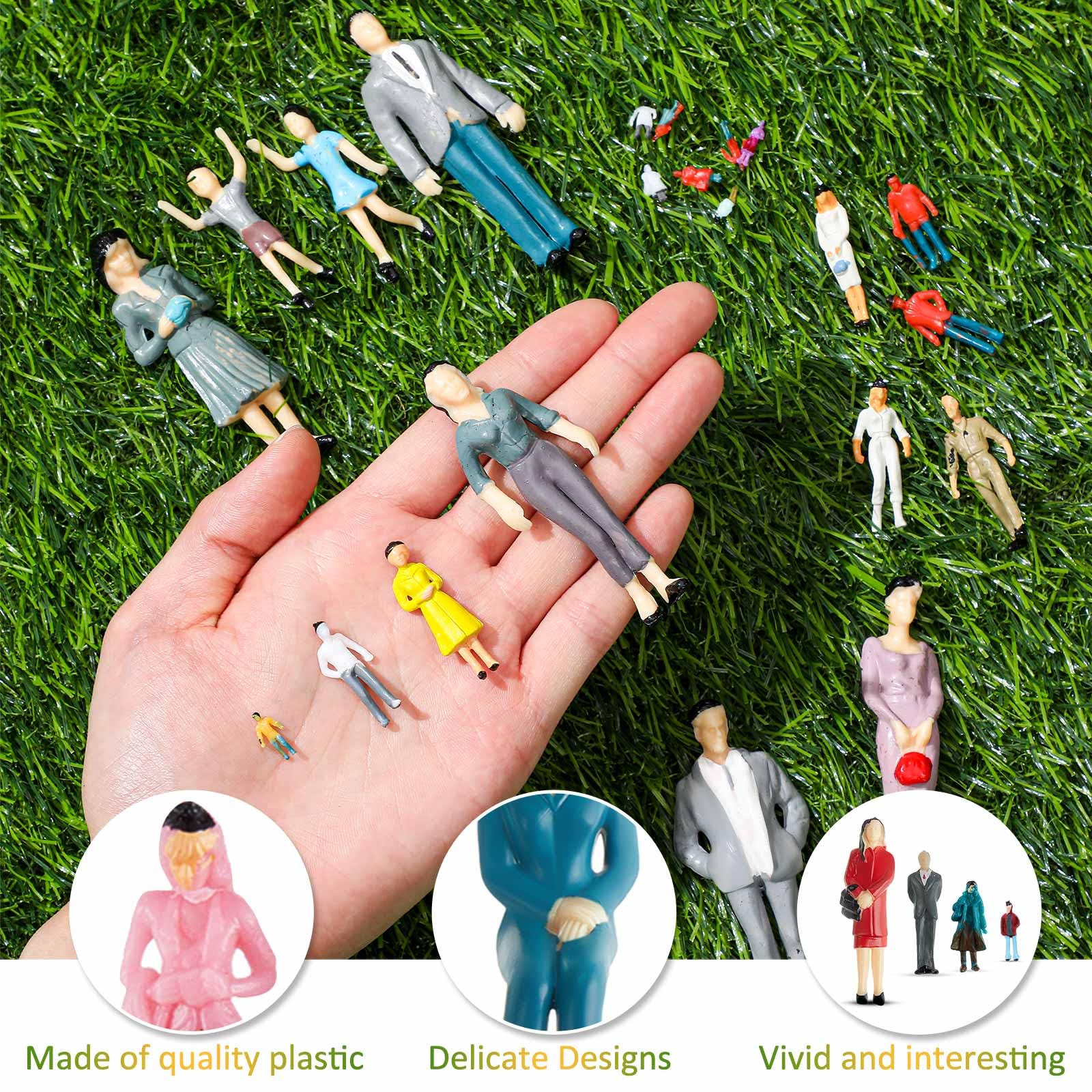 Miniatuursed inimfiguurid (70tk) - Pilt 4