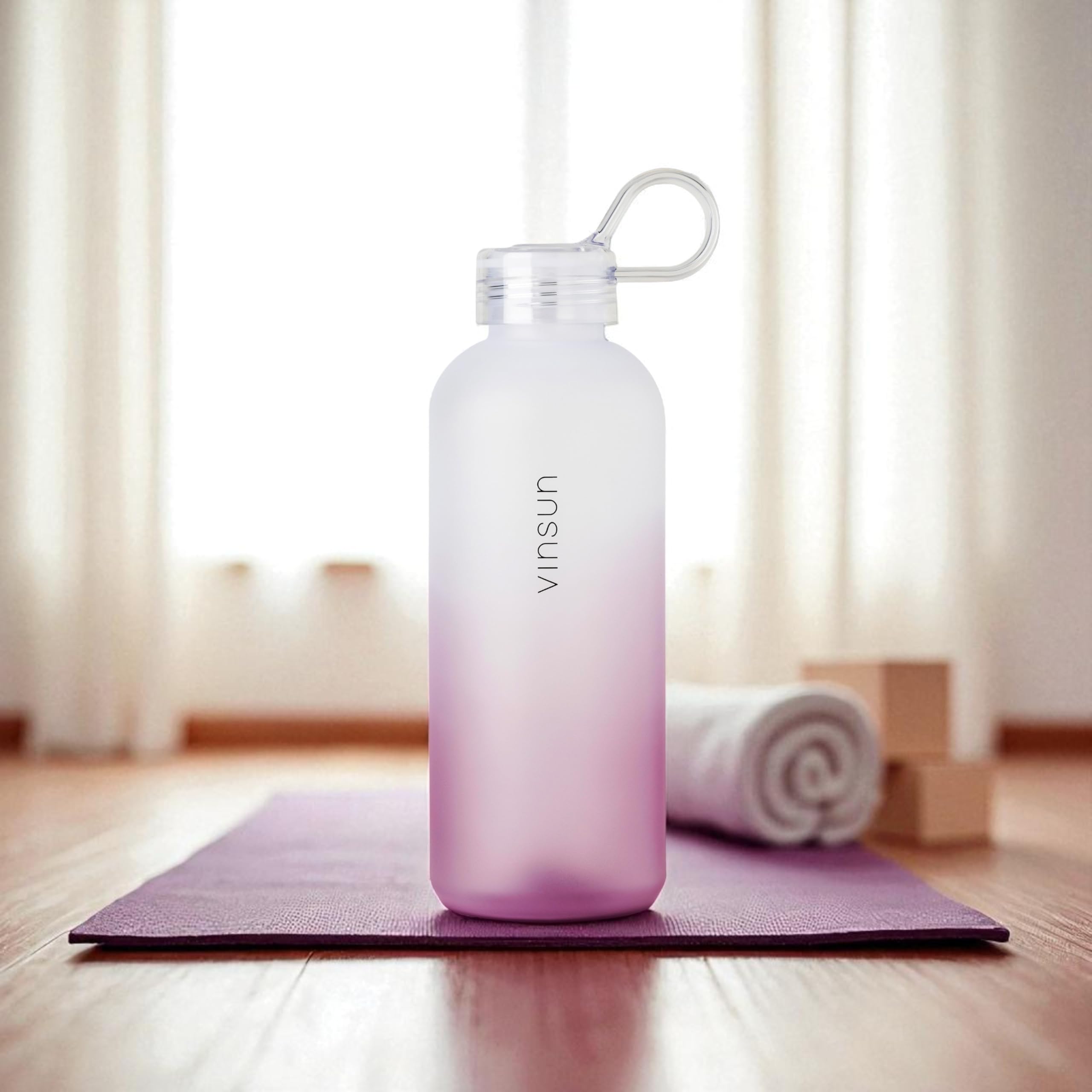 Lekkevaba joogipudel, roosa (650ml) - Pilt 5