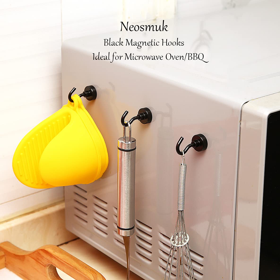 Tugevad magnetkonksud, must (10kg) - Pilt 5