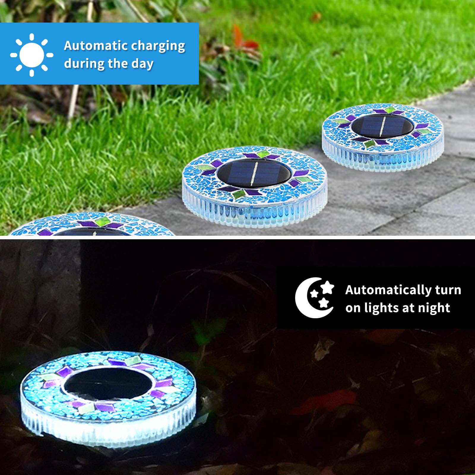 Päikesetoitega LED aiavalgustid (4tk) - Pilt 5