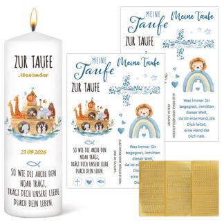 Küünlakleebiste komplekt, kuldne (2tk)