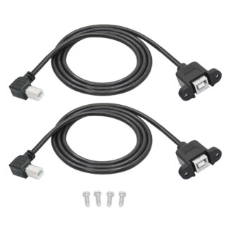 USB-B printeri pikenduskaabel, kinnituskruvidega (135cm)