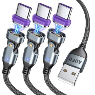 Magnetilised USB-C laadimiskaablid, 18W (3tk, 100-200cm)