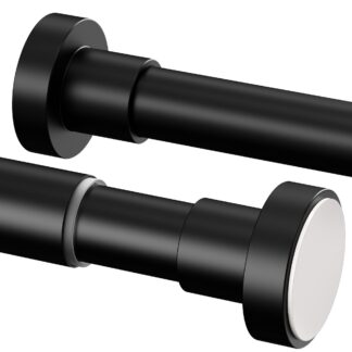 Pikendatav kardinapuu, must (72-145cm, d. 25mm)