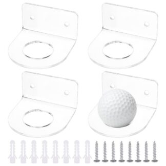 Läbipaistvad seinahoidikud golfipallidele (4tk)