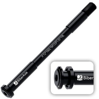 Alumiiniumist läbisurvetelg (12mm, 160mm, keere 1.0mm)