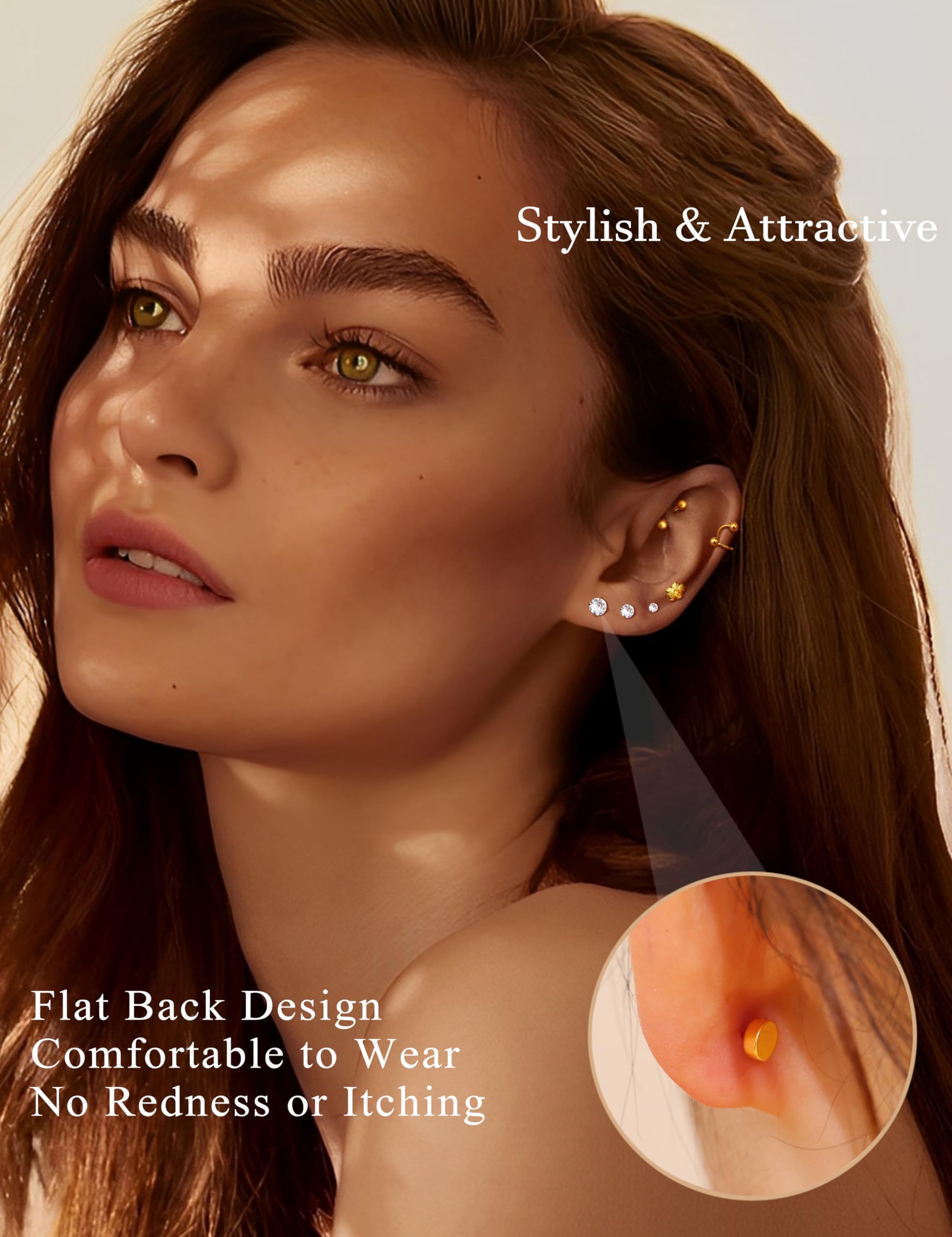 Piercing-ehete komplekt (27tk) - Pilt 2