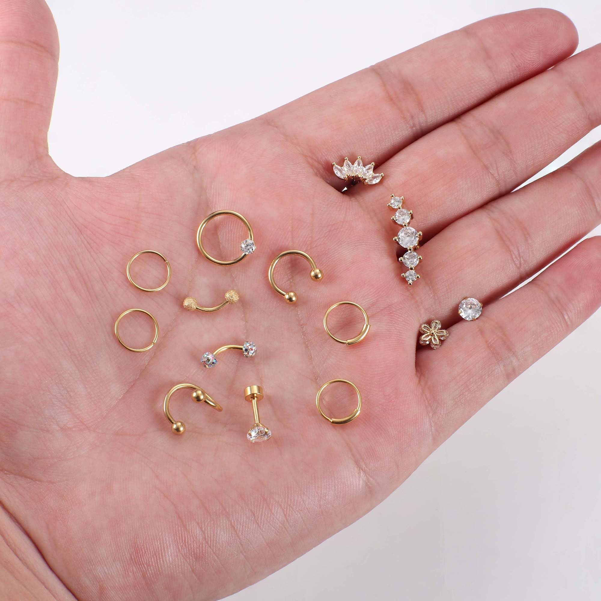 Piercing-ehete komplekt (27tk) - Pilt 5