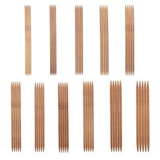 Kahepoolsed bambusest kudumisvardad (11 komplekti, 13cm)