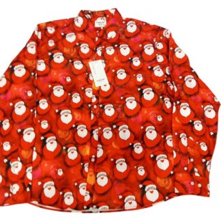 Jõuluvana mustriga särk, suurus 2XL